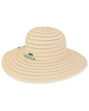 2024 Sun N Sand Libra Paper Braid Floppy Hat - Hh2983