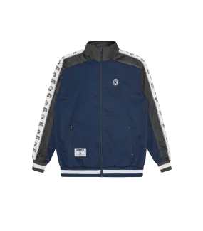 2TONE TRACK JACKET - GREY/NAVY