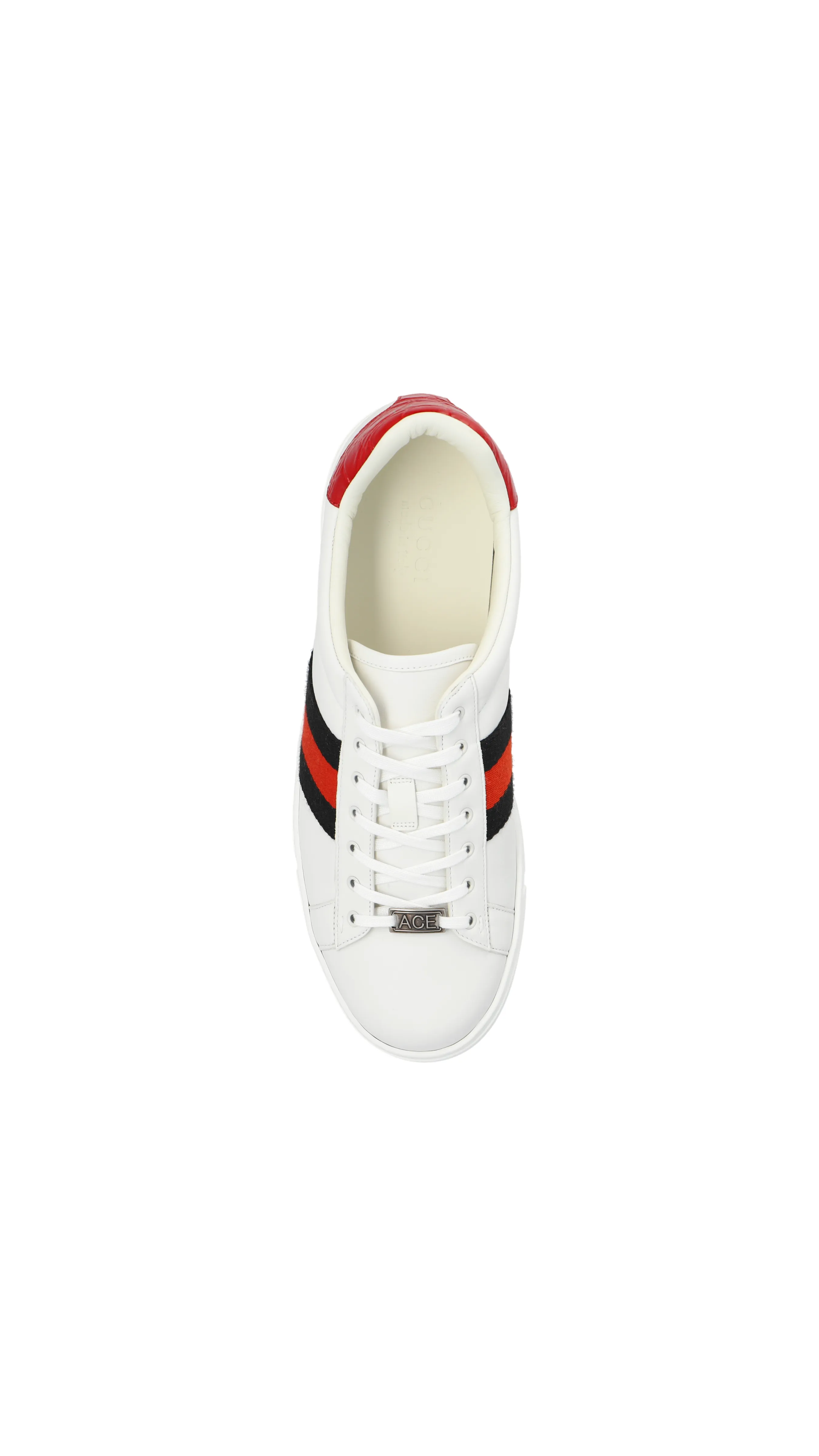 Ace Sneaker with Web - White/Red