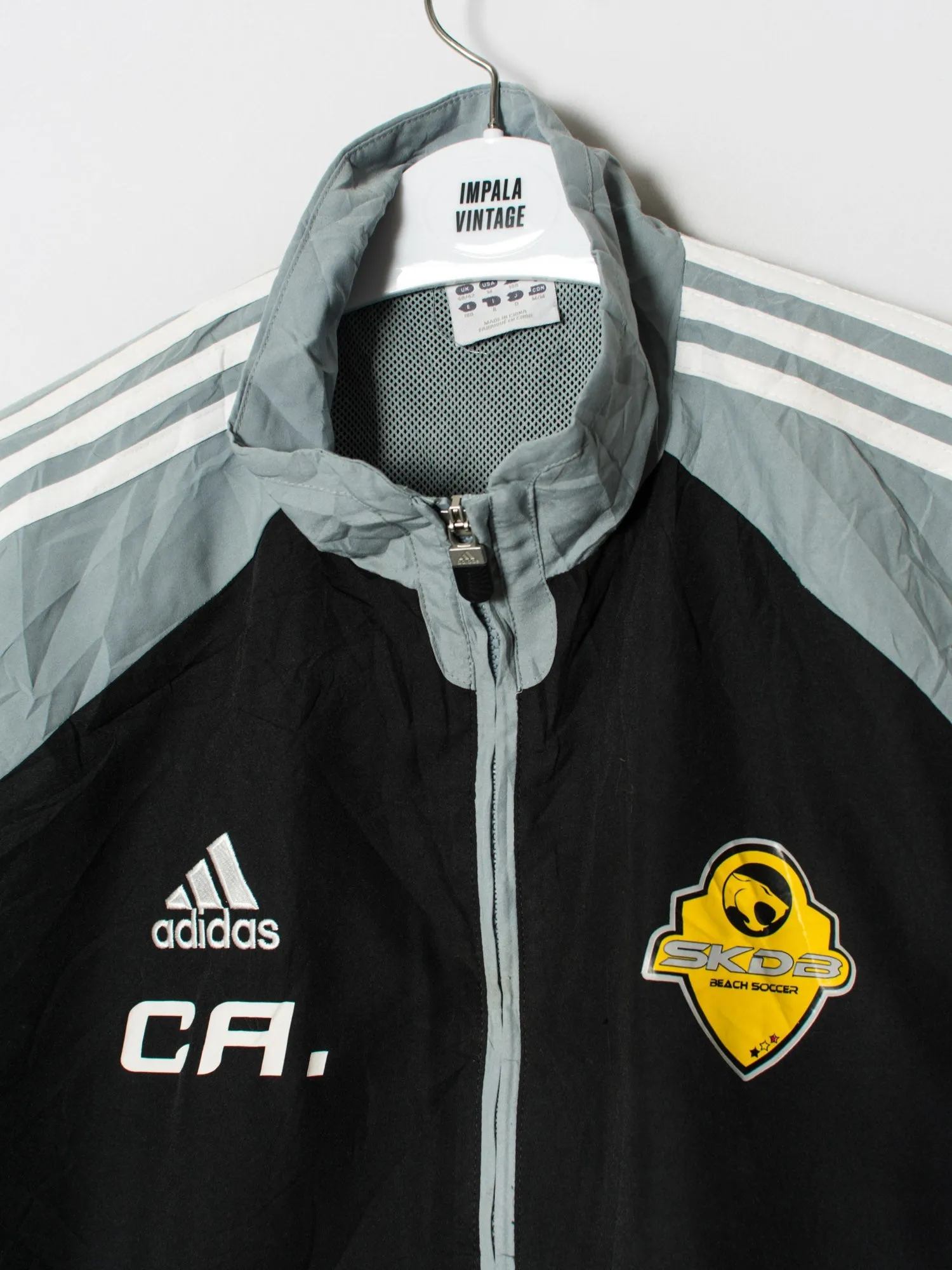 Adidas Grey Sleeves Track Jacket