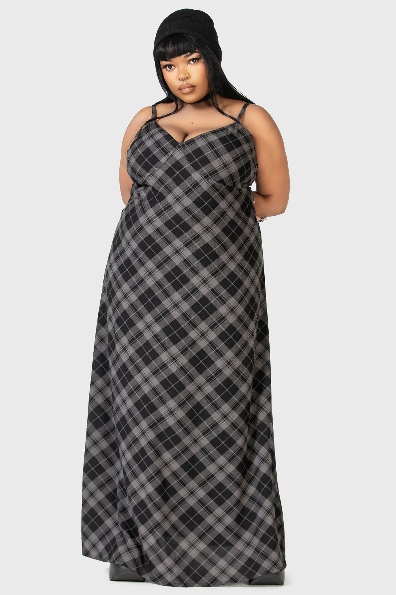 Alwina Maxi Slip Dress [PLUS]