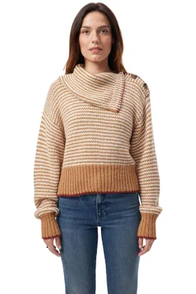 AMO Denim Stefania Sweater in Brown Sugar