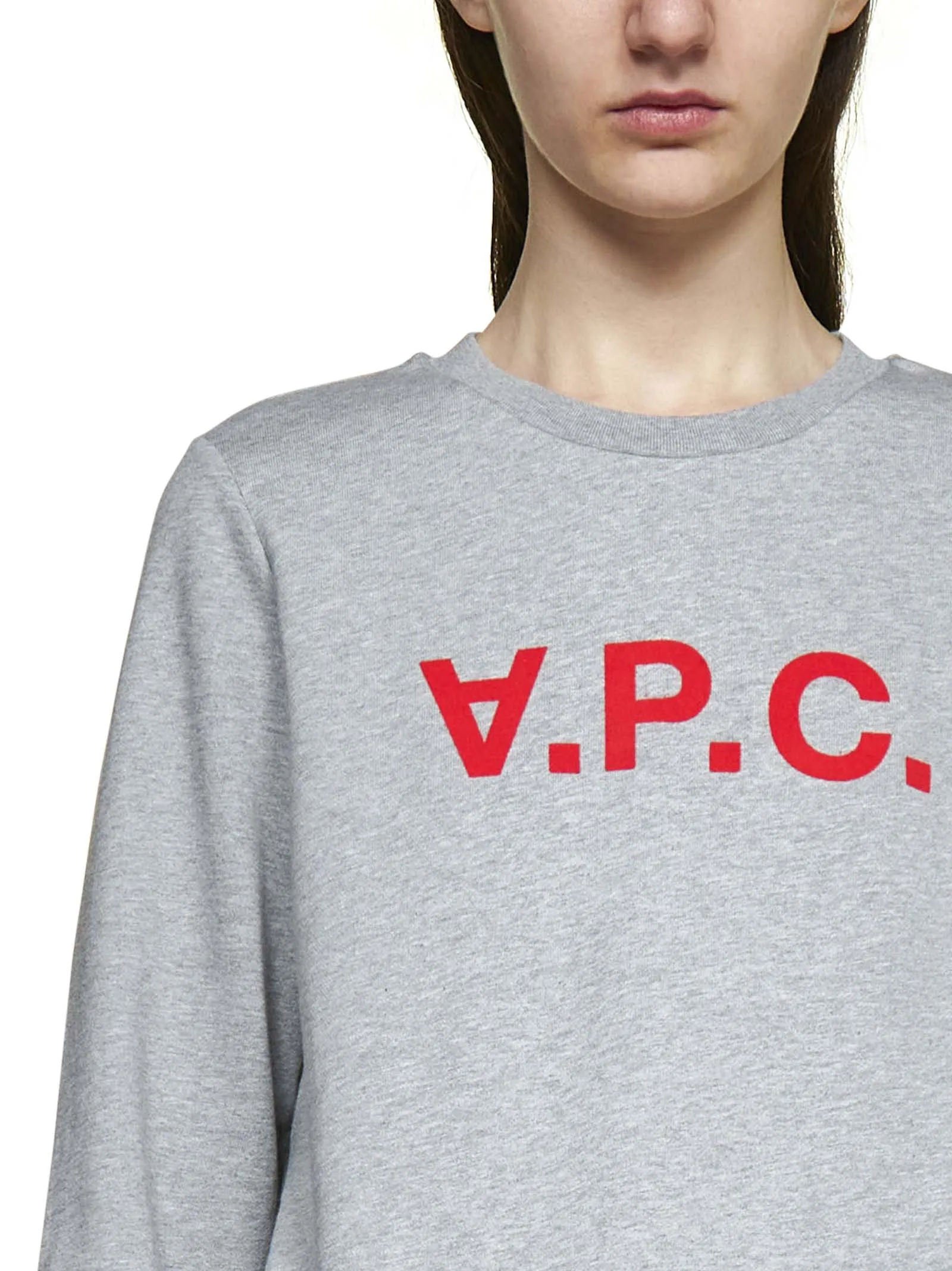 A.P.C. Logo Printed Crewneck Sweatshirt