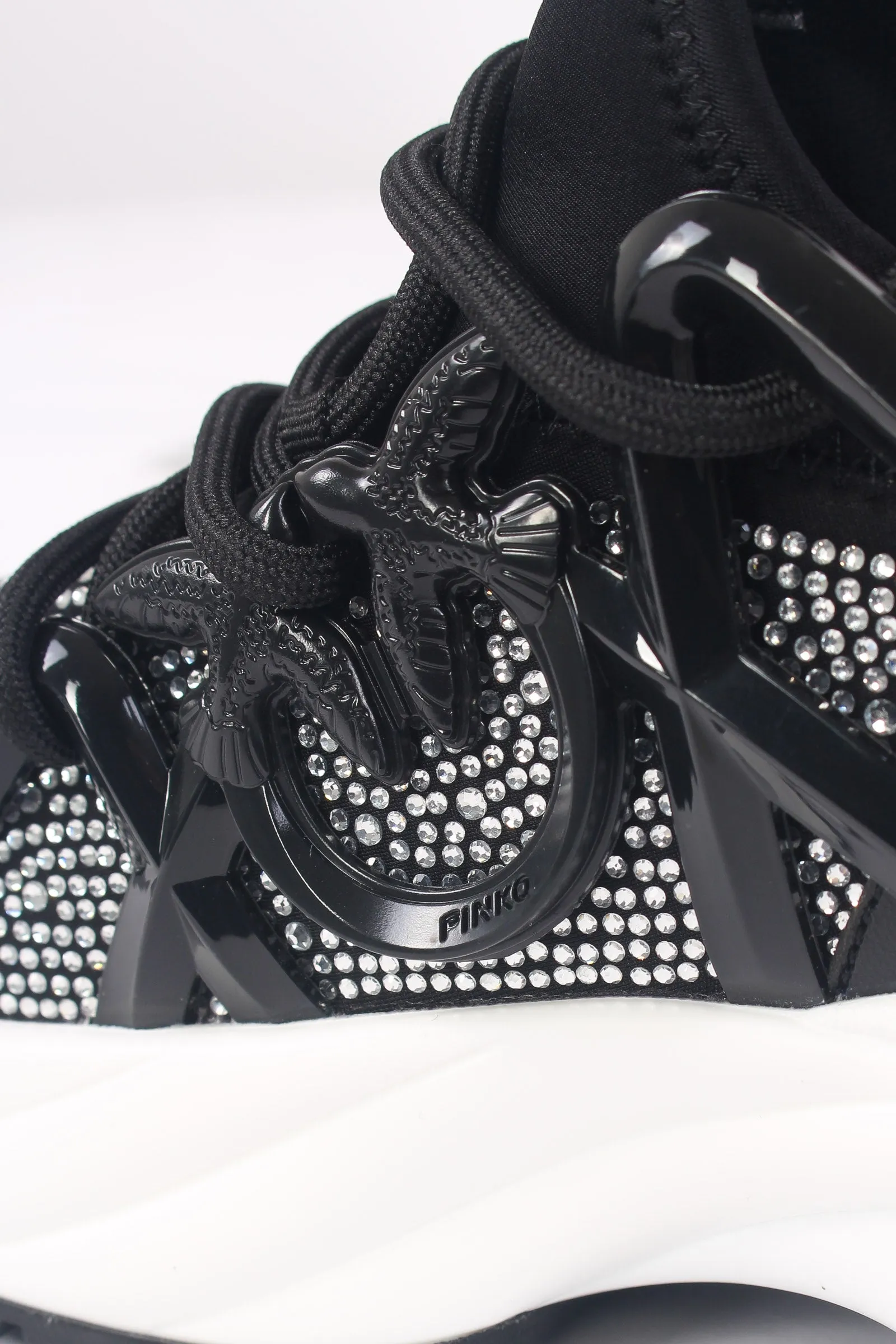 Ariel 01 Sneaker Neoprene Black/crystal