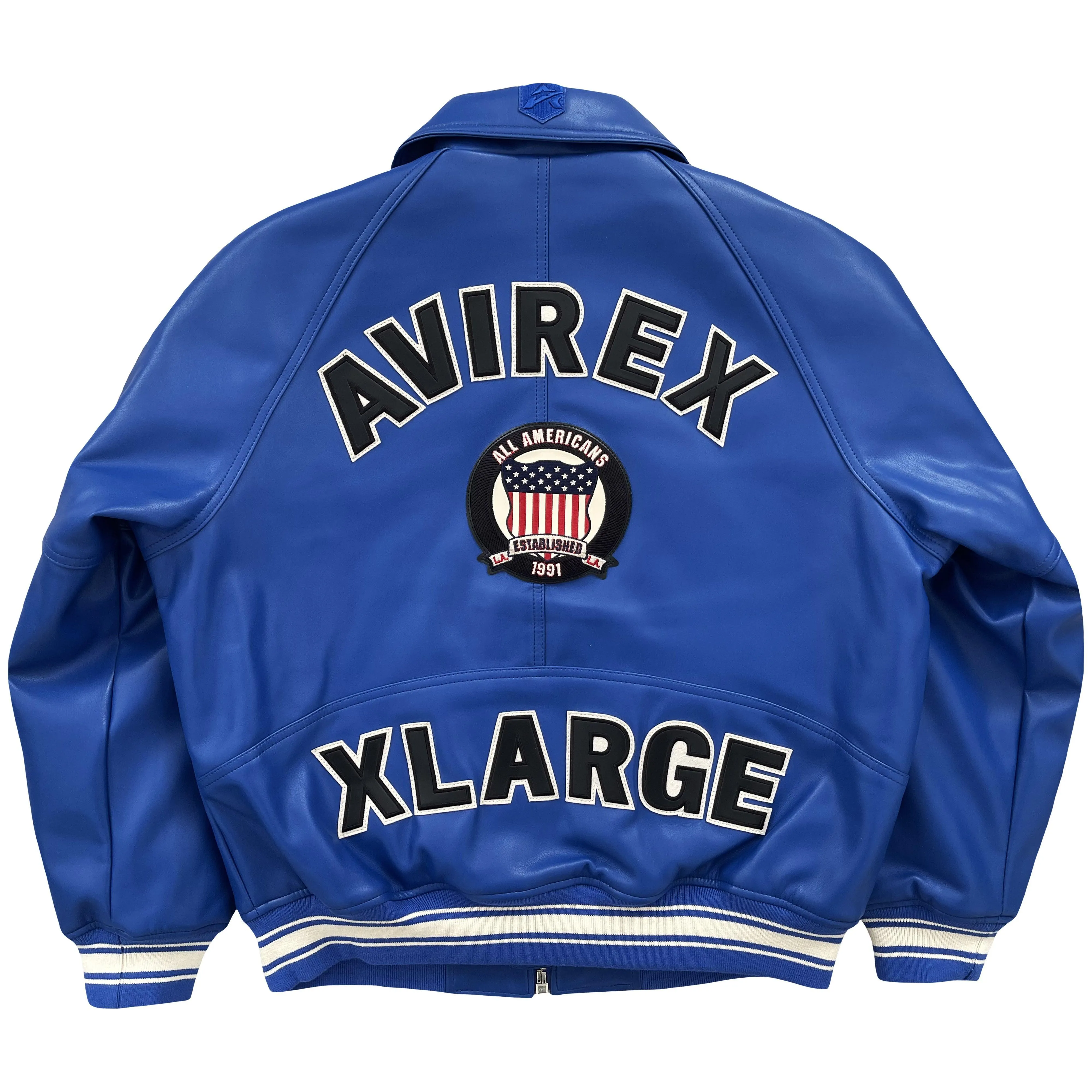 Avirex Icon Leather Varsity Jacket