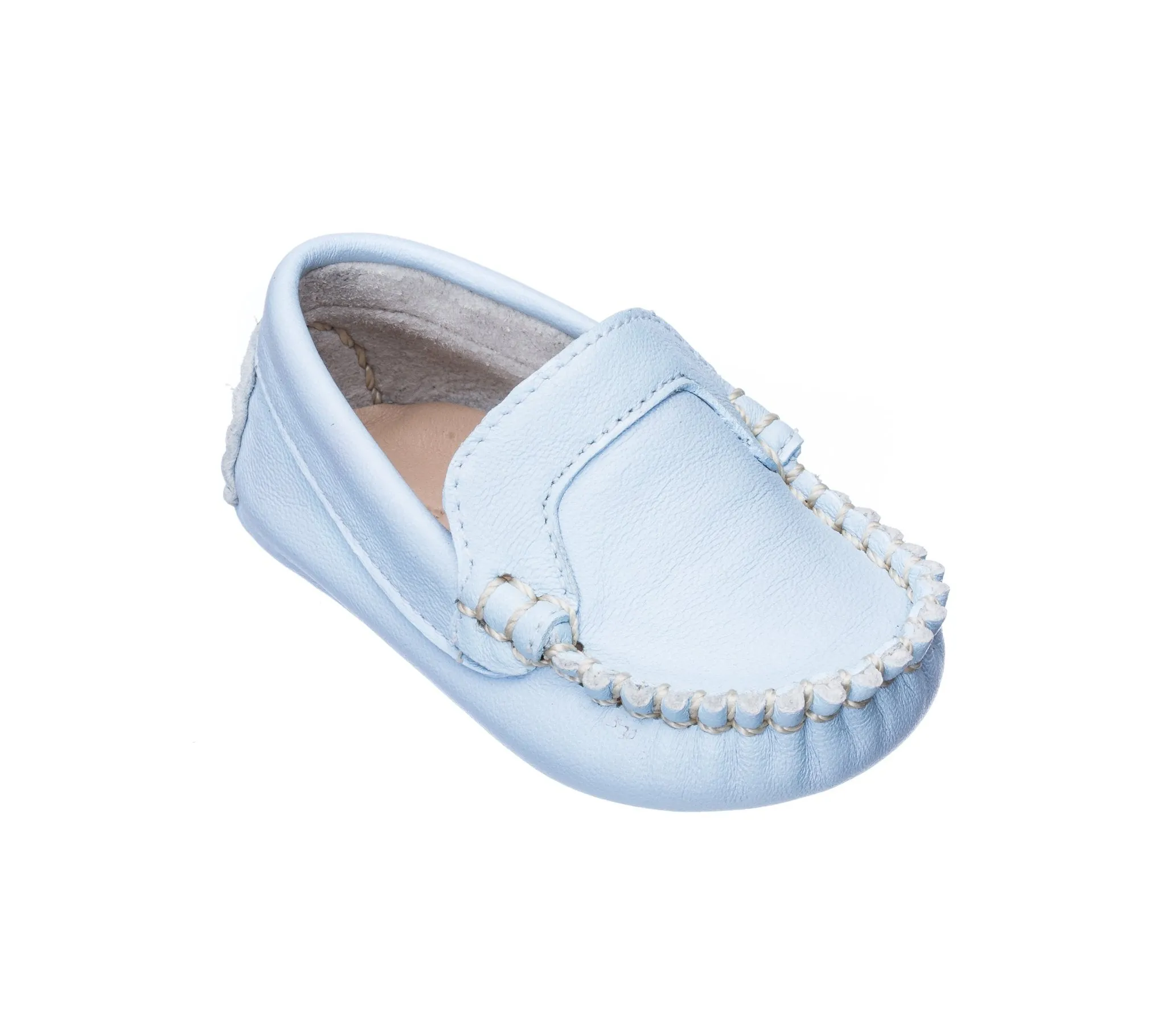 Baby Boy Moccasin - Light Blue