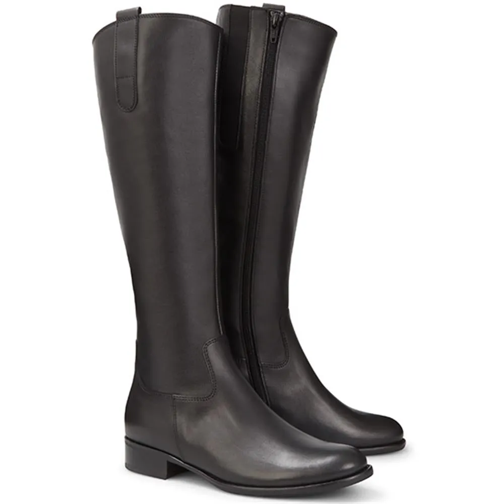 Brook Slim Calf Fit Leather Riding Boots - GAB28507 / 313 145