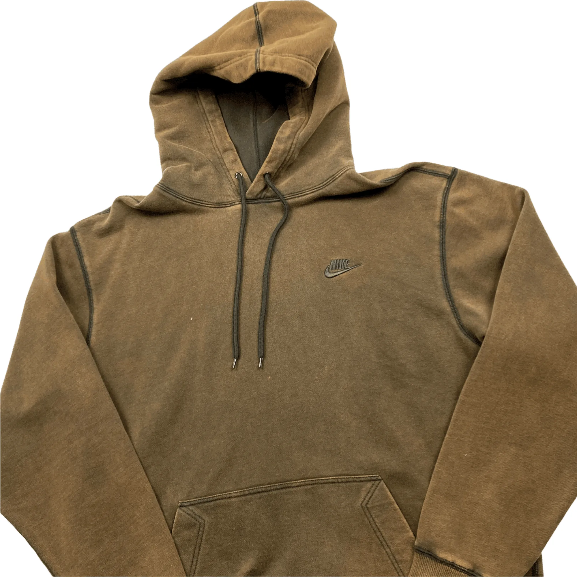 Brown Nike Hoodie - Medium