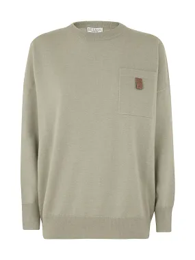 Brunello Cucinelli Straight Hem Crewneck Jumper