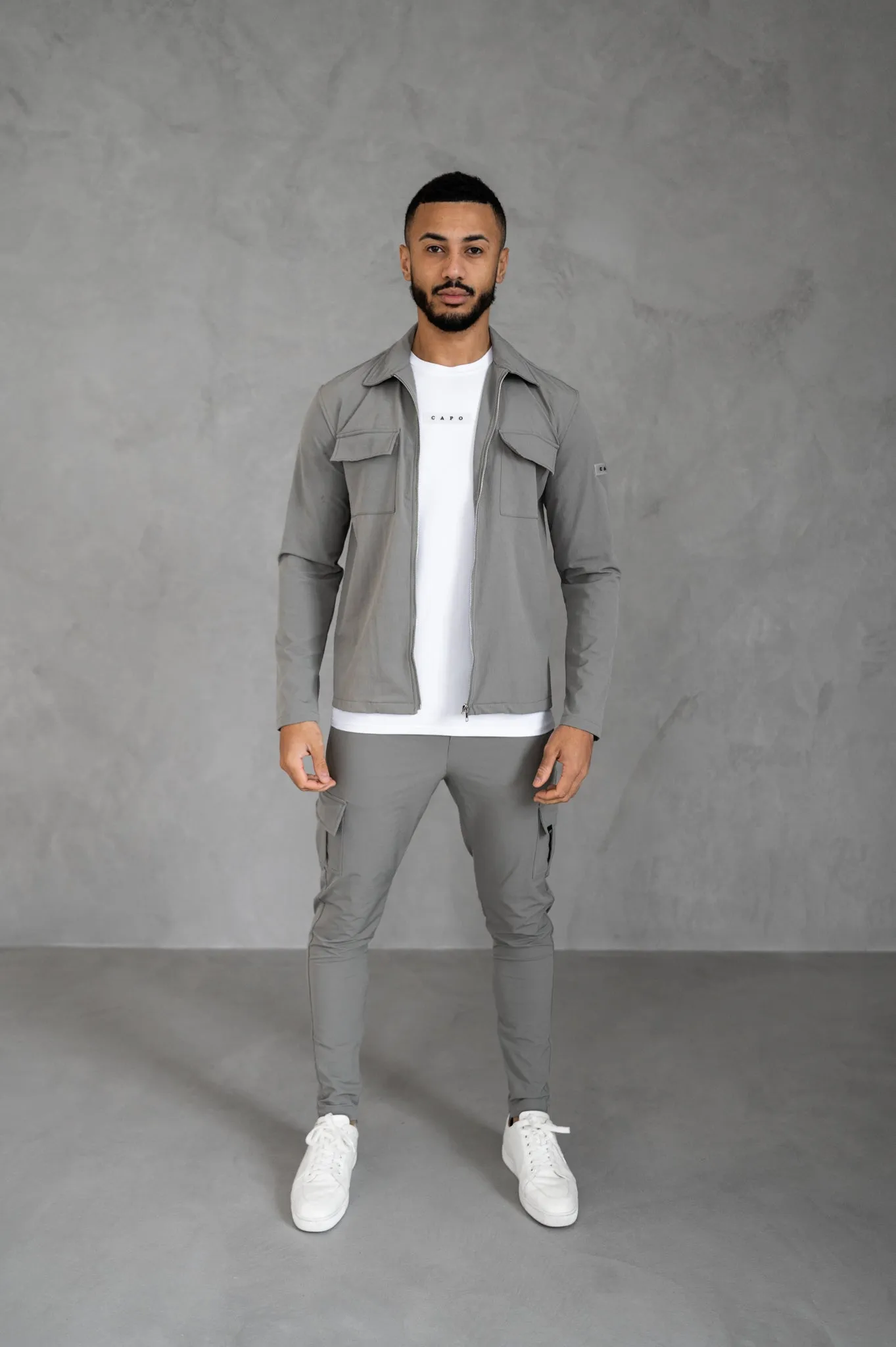 Capo UTILITY Jacket - Light Grey