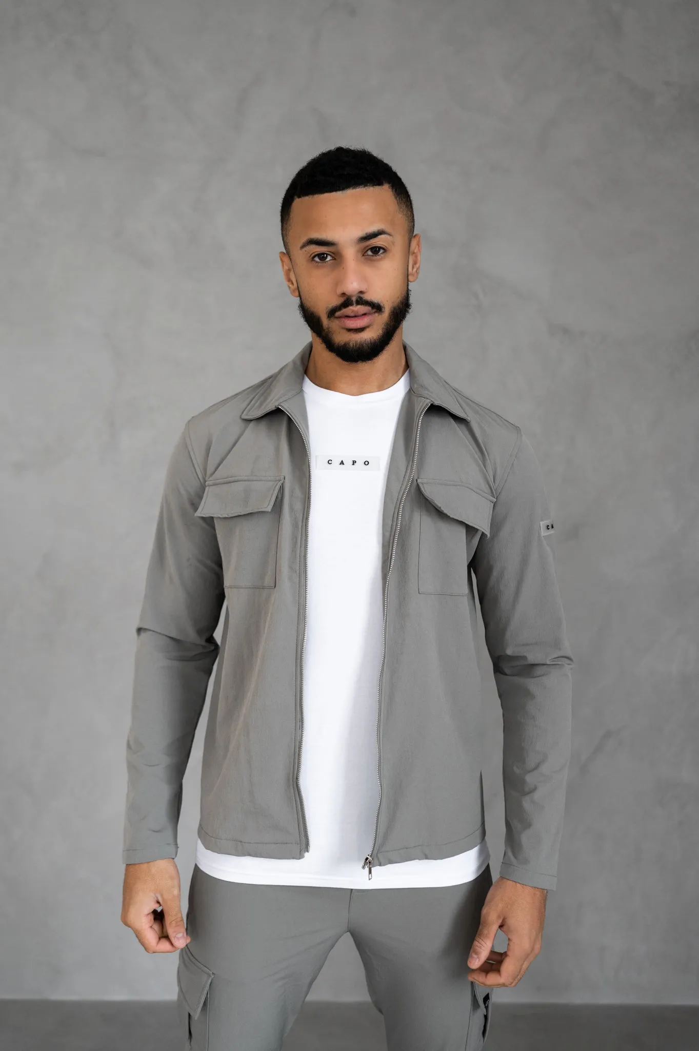 Capo UTILITY Jacket - Light Grey