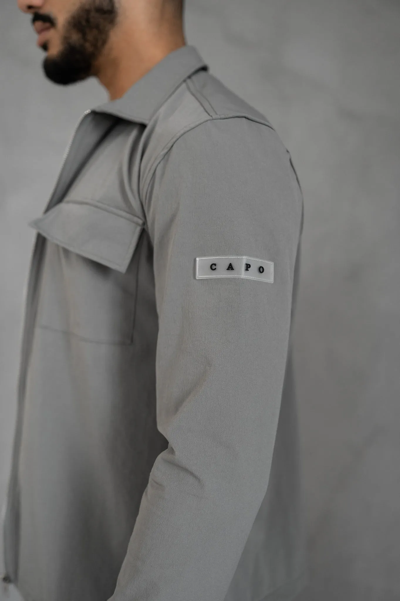 Capo UTILITY Jacket - Light Grey