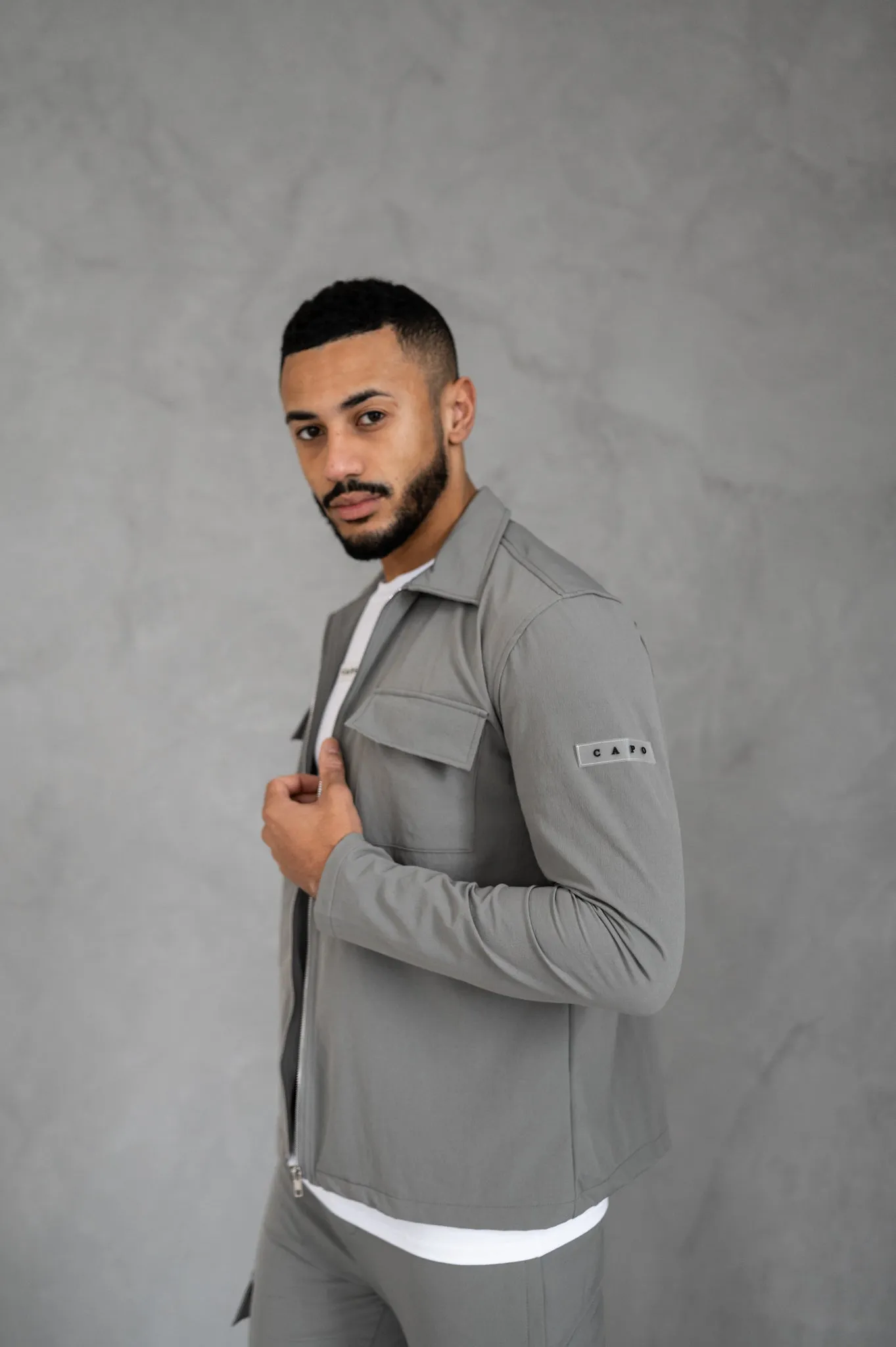 Capo UTILITY Jacket - Light Grey