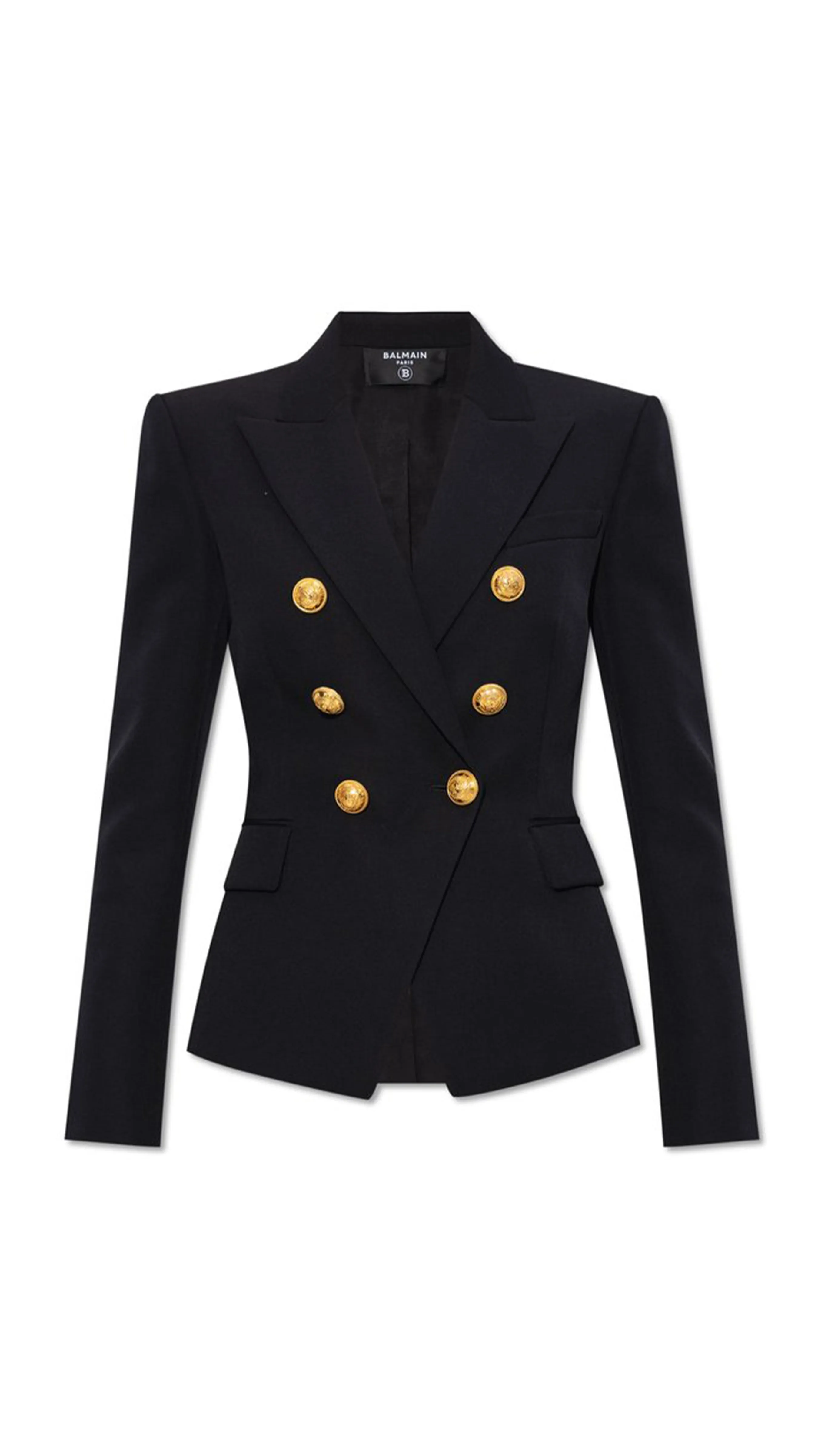 Classic 6-Button Jacket - Black