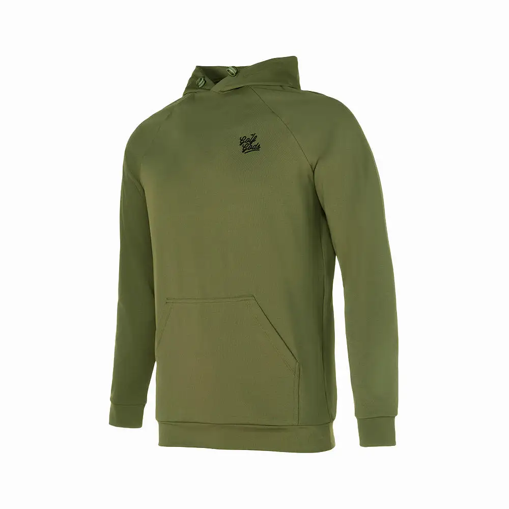 Clubhouse Script Hoodie in Green