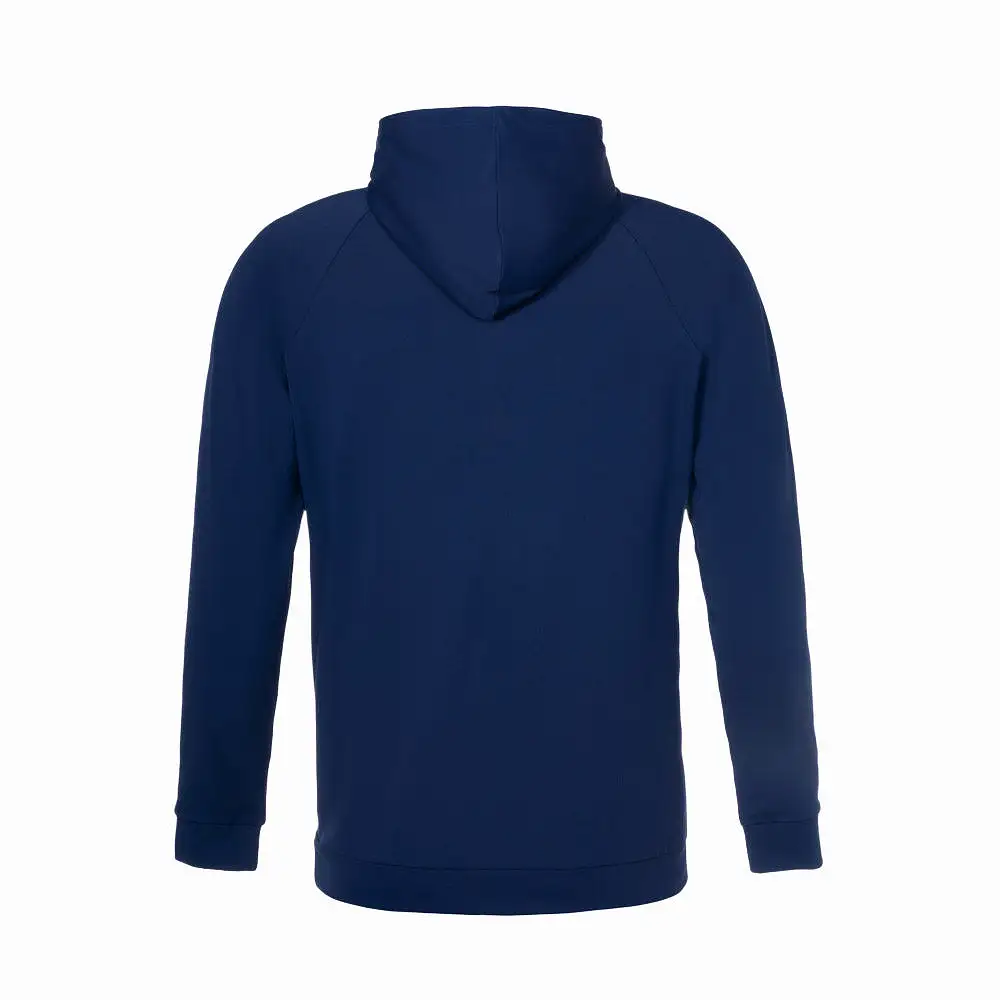 Clubhouse Script Hoodie in Navy Blue