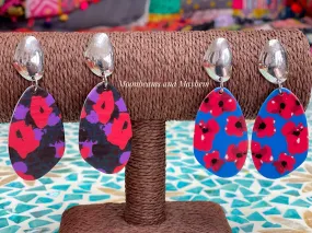 DELICIOUS POPPY DROP EARRINGS