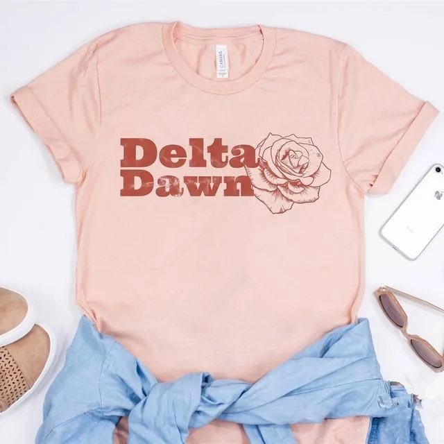 Delta Dawn Vintage Tee