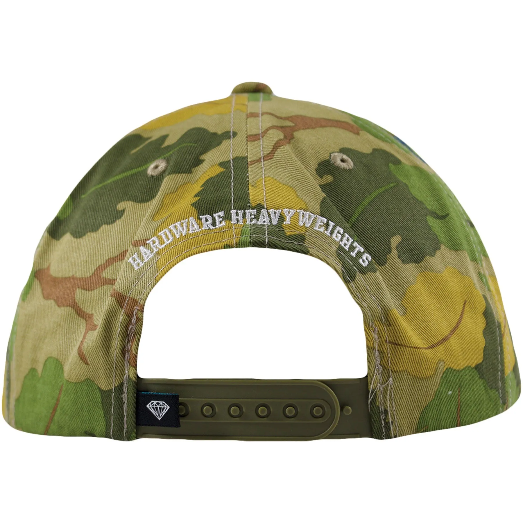 Diamond Supply Co Cartoon Elephant Boxer Camouflage Snapback Hat