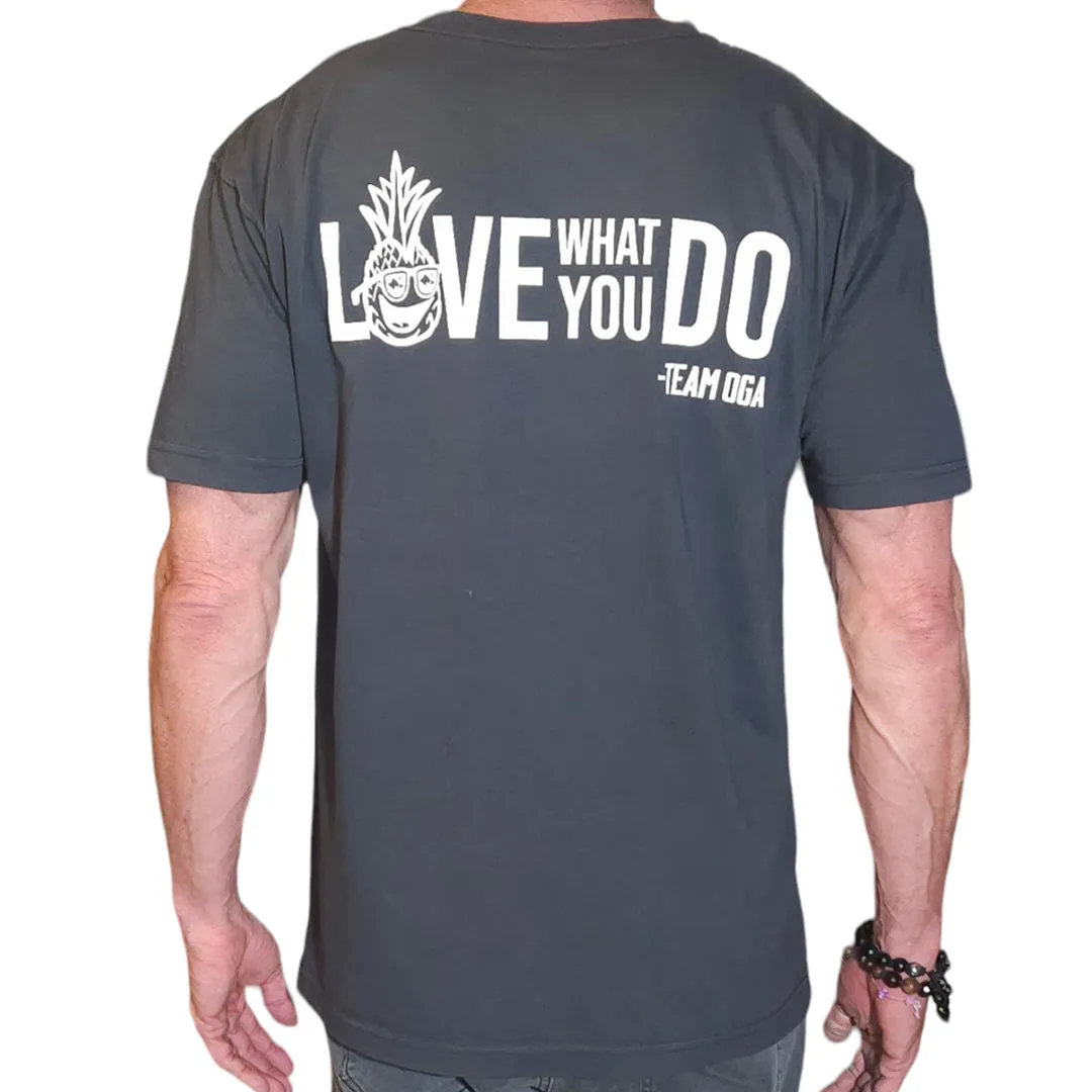 Do What You Love - OGA Unisex Graphic Tee - Obsidian Black