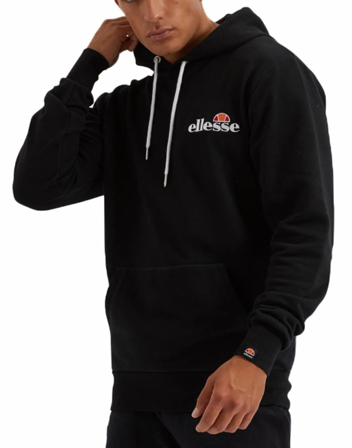 Ellesse Primero Logo Overhead Hoodie Black