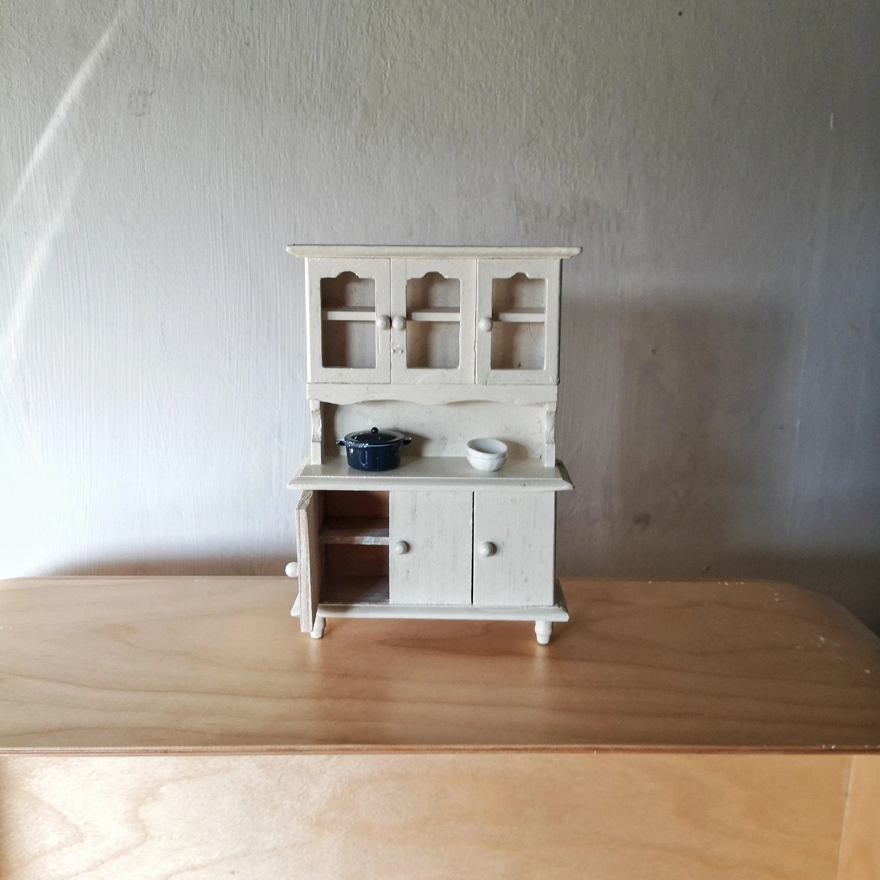 French vintage doll house- cabinet