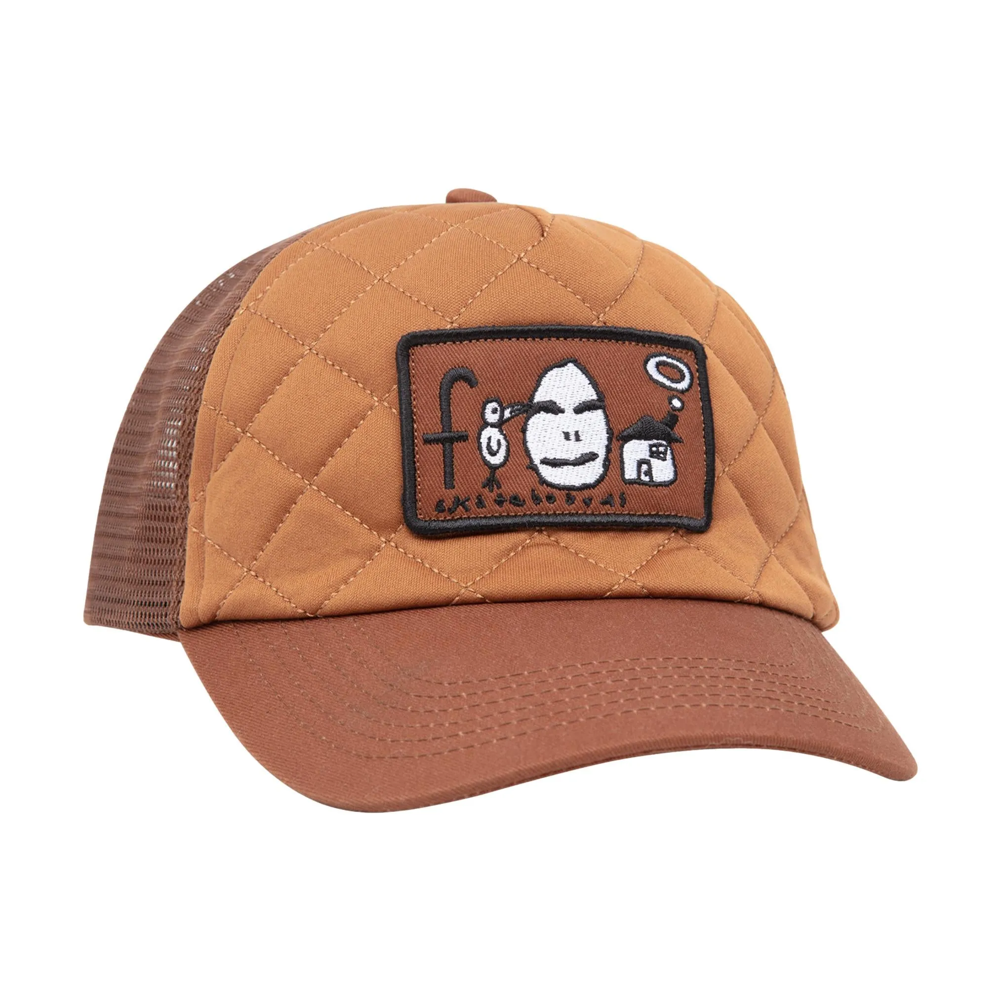 Frog Home Sweet Egg Hat Brown