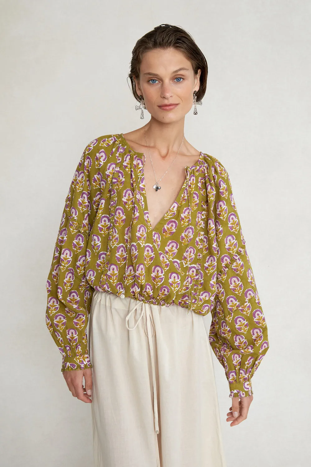 Greta Blouse Willow