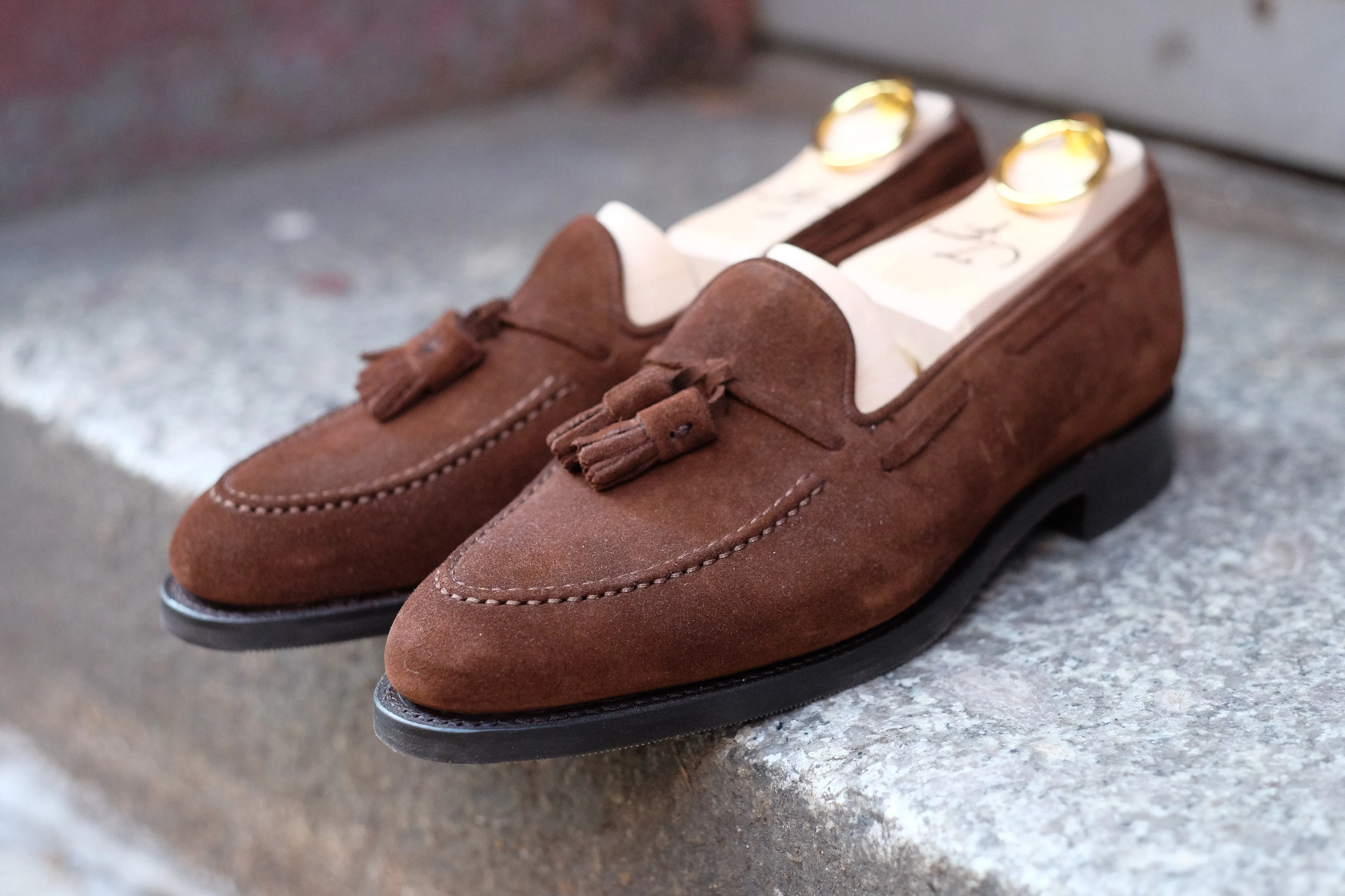 Haller - Tobacco Suede