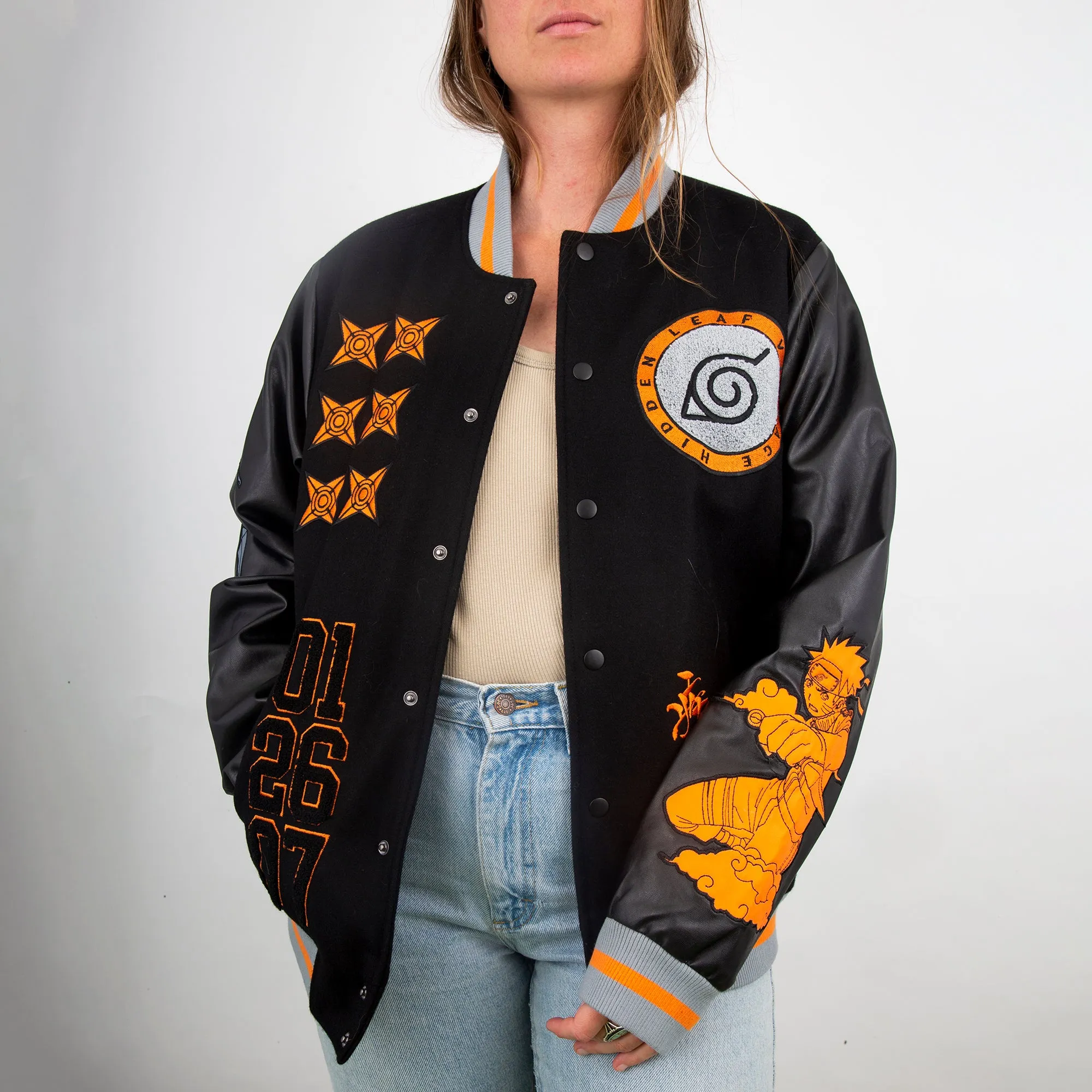 Hidden Leaf Village Varsity Jacket