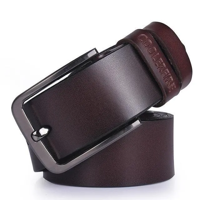 High Quality Genuine Leather Luxury Cowskin Fashion Designer Belts