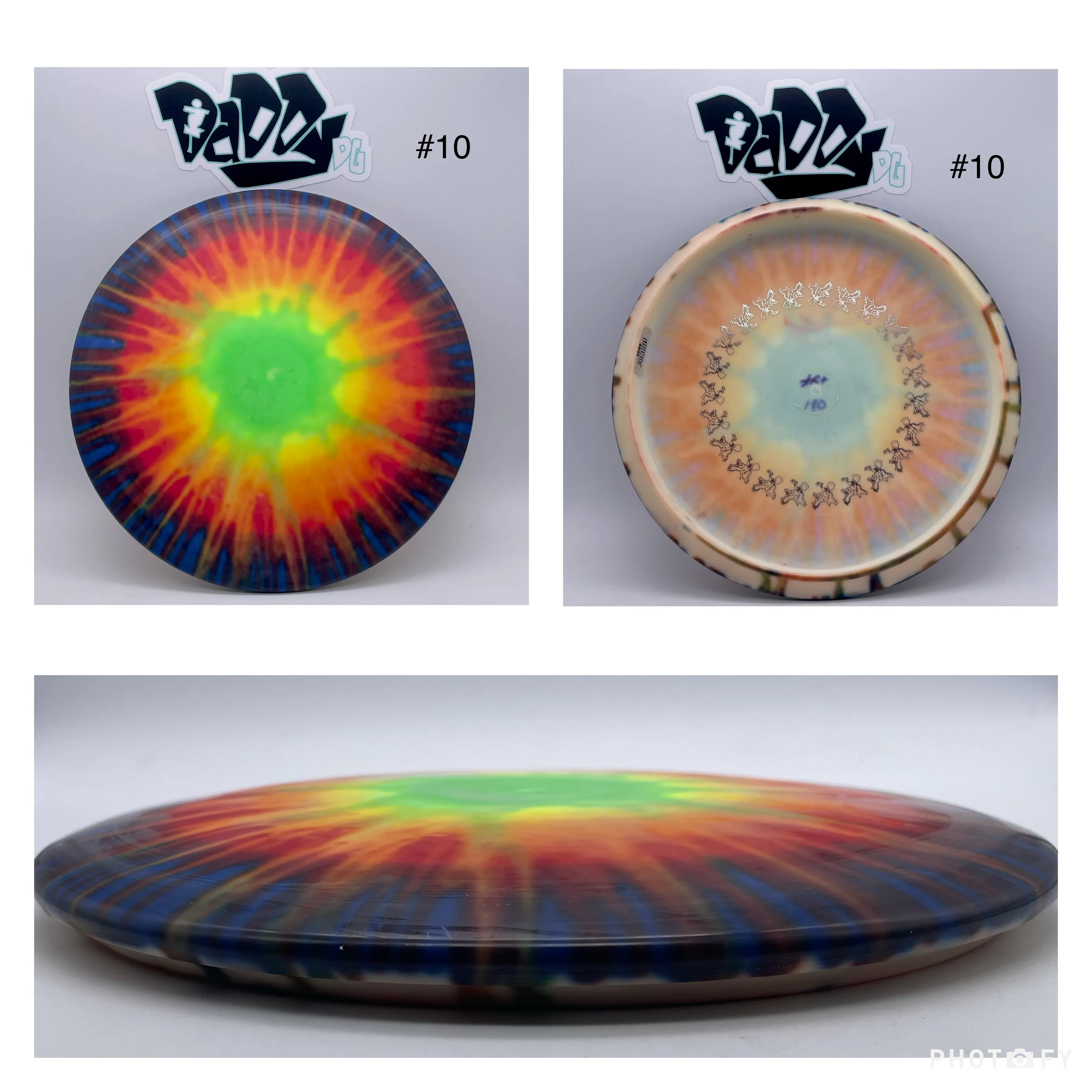 Innova USDGC I-Dye Bottom Stamp Star Roc+ (Ring of Rocs) Midrange