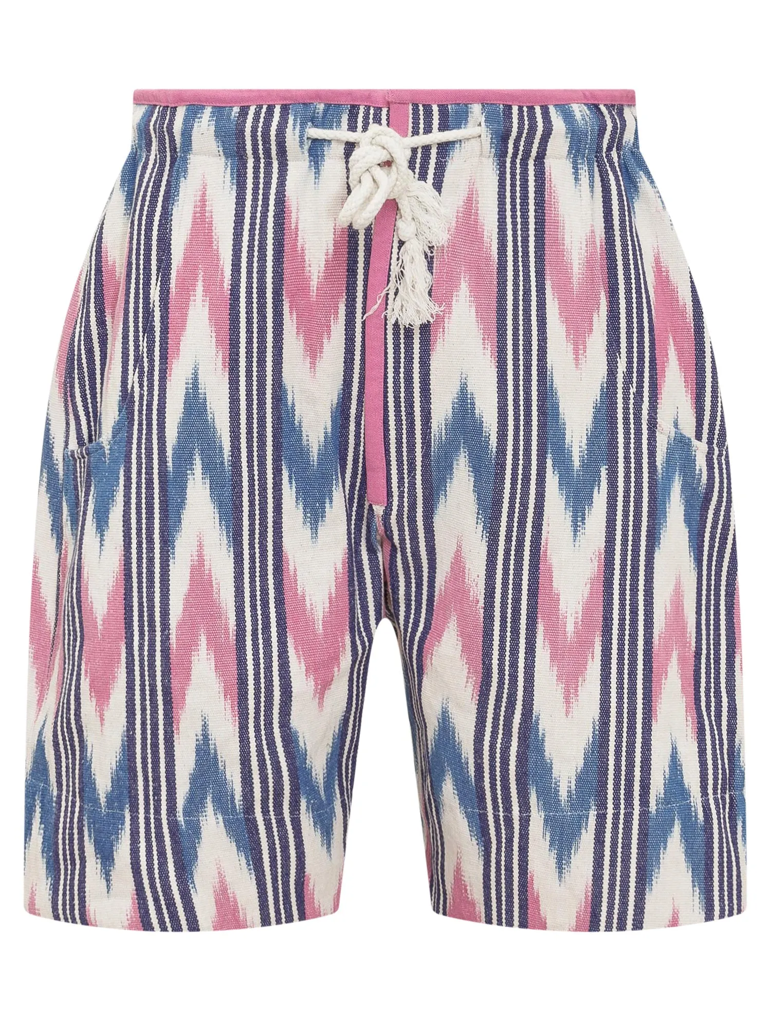 Isabel Marant Lelian Striped Drawstring Shorts