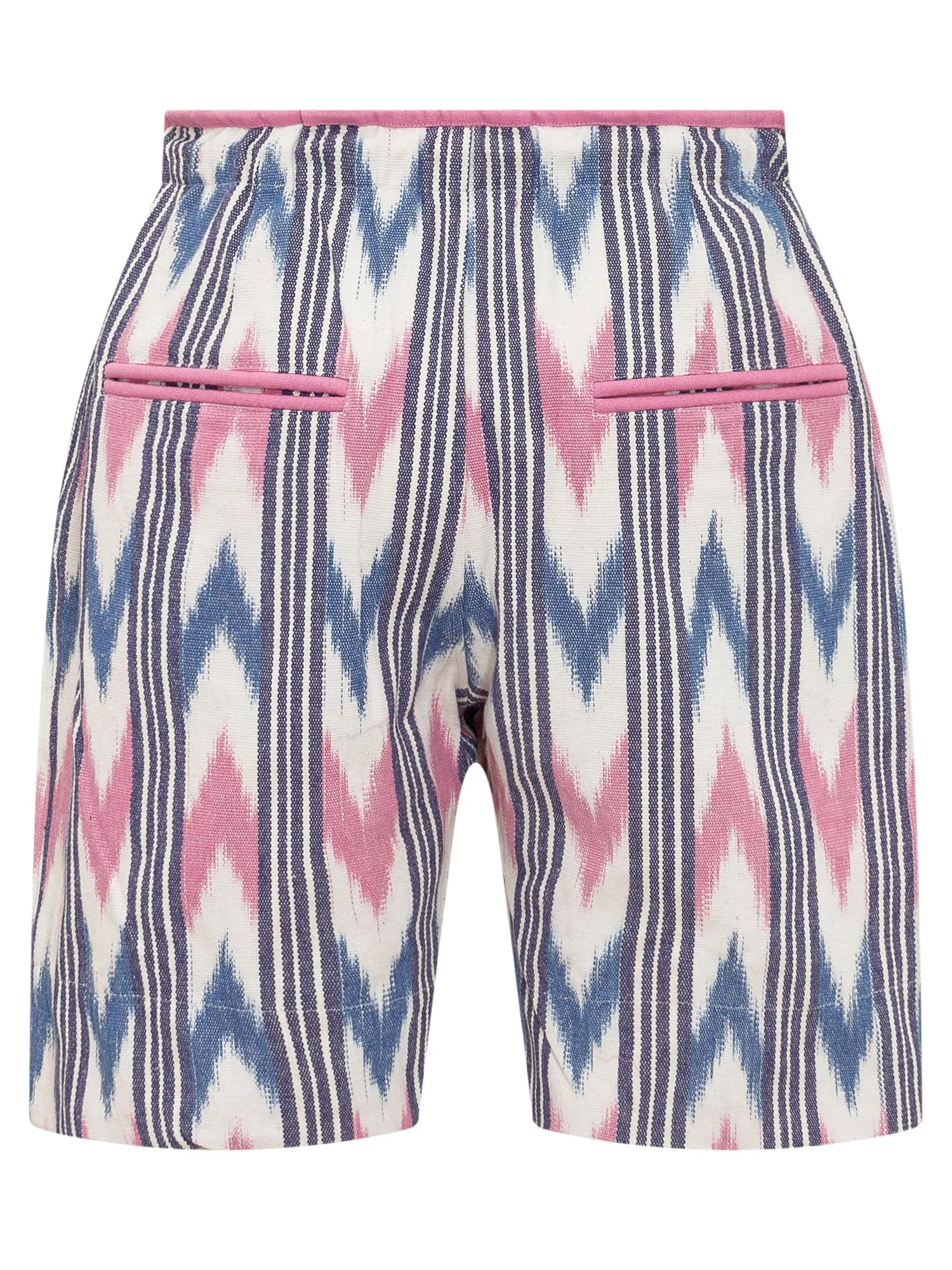 Isabel Marant Lelian Striped Drawstring Shorts