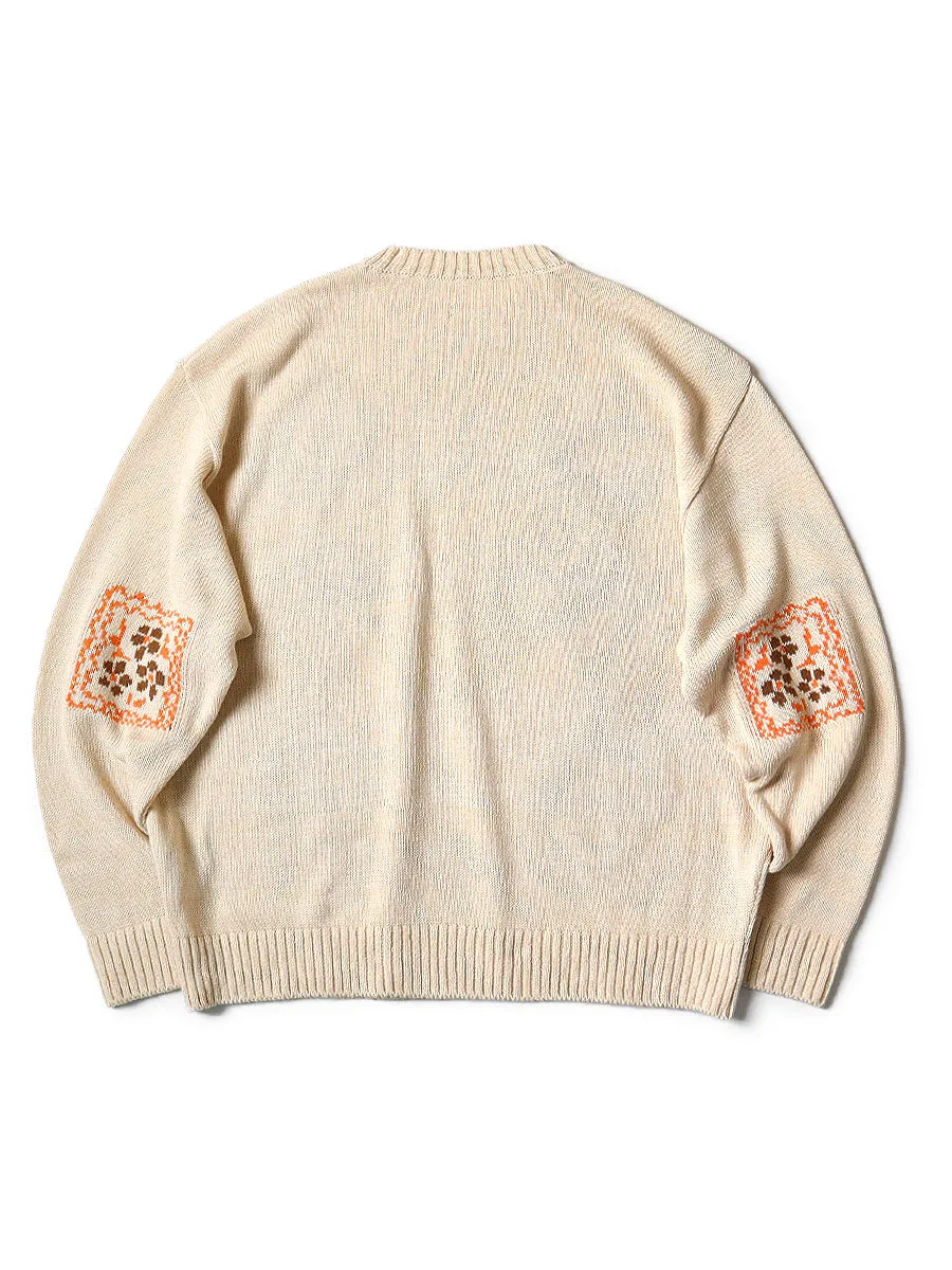 Kapital 5G Cotton Knit KOOKIE Crew Sweater