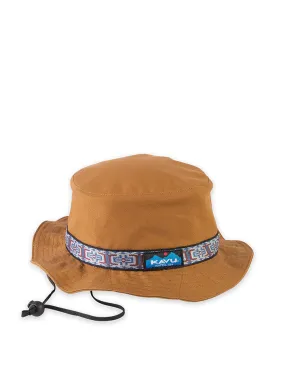 Kavu Organic Strap Bucket Hat Caramel