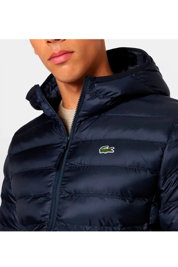 Lacoste Parka Hooded Jacket Navy