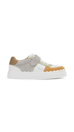 Lauren Sneaker with Strap - Elephant Grey