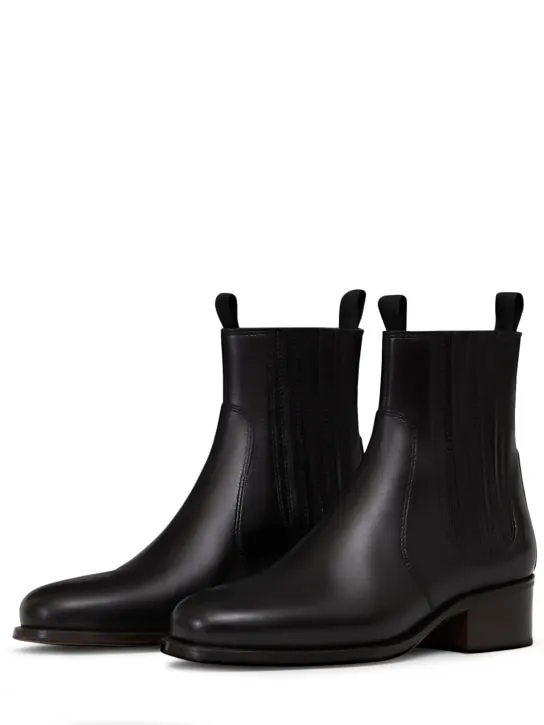 Lemaire   40mm Chelsea leather boots 