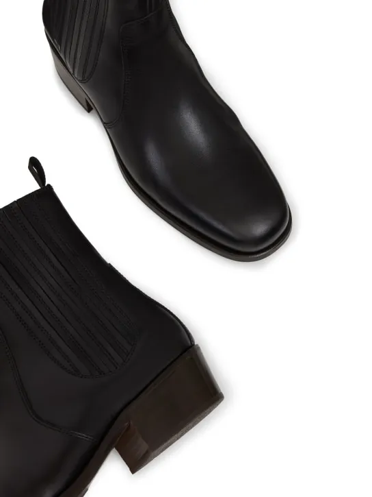 Lemaire   40mm Chelsea leather boots 