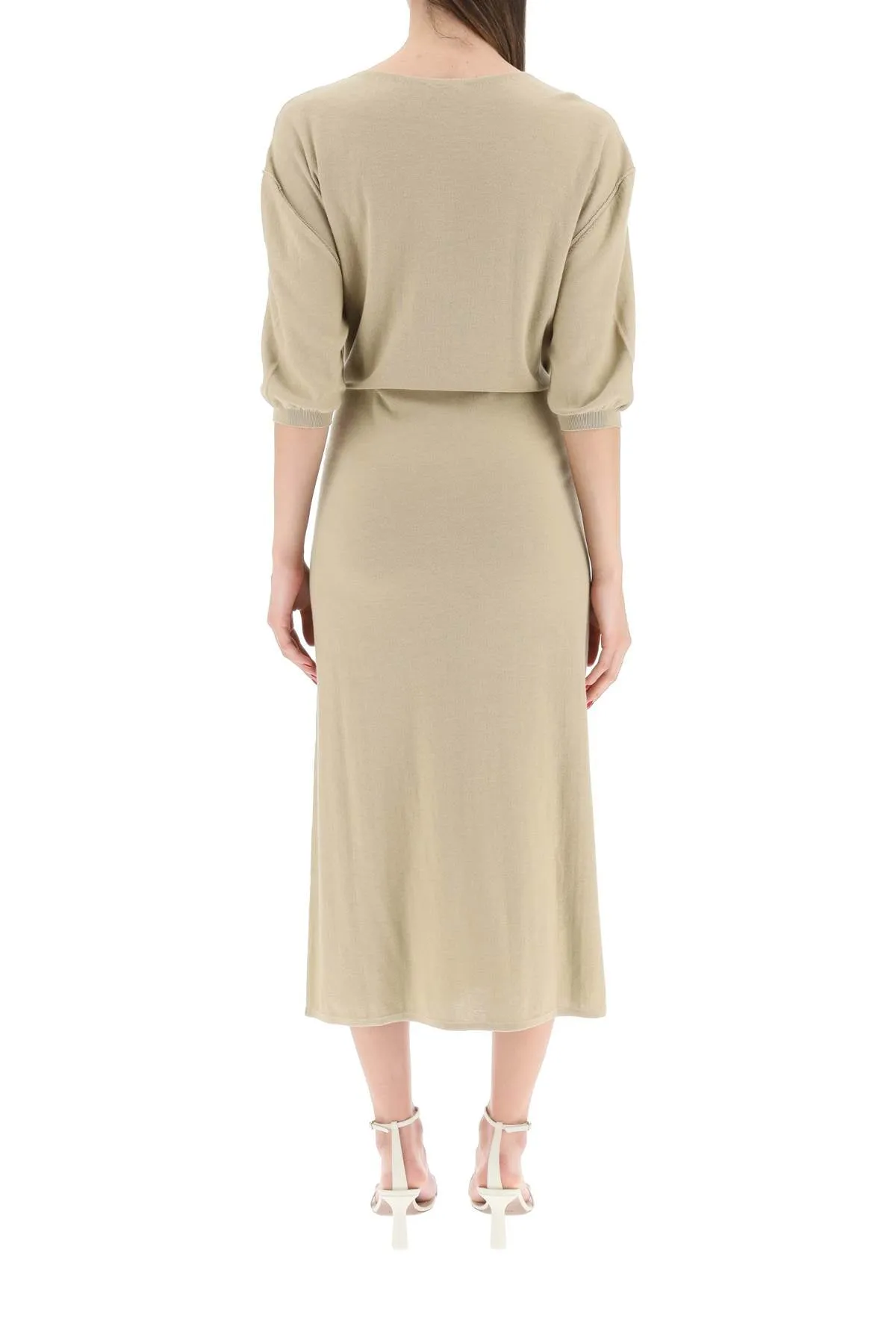 Lemaire Knot Detailed Maxi Dress