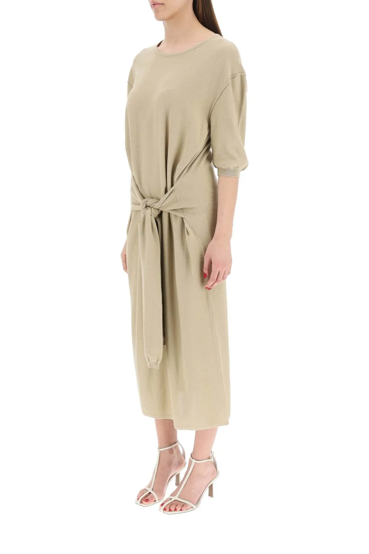 Lemaire Knot Detailed Maxi Dress