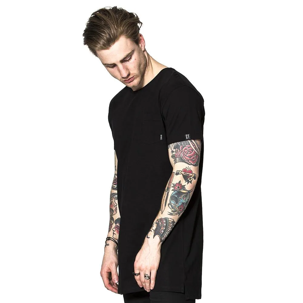 Lockout Longline Black T-Shirt