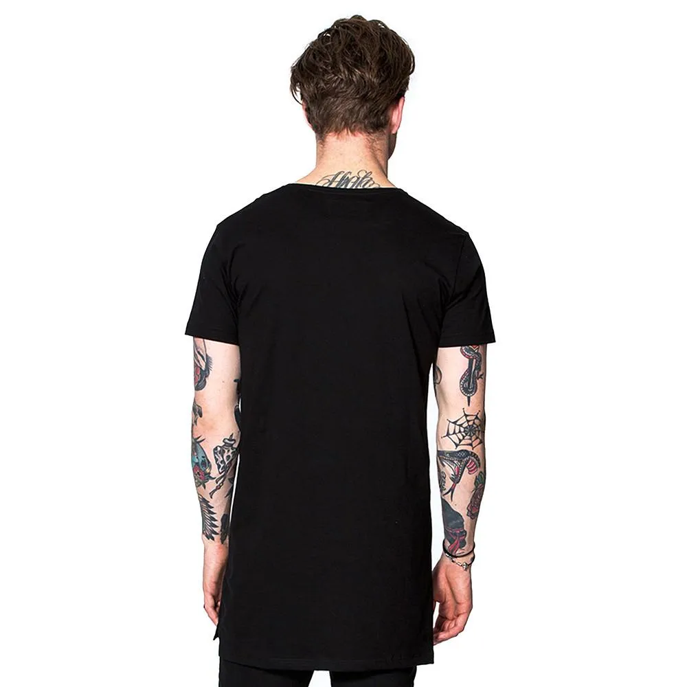 Lockout Longline Black T-Shirt