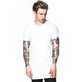 Lockout Longline White T-Shirt