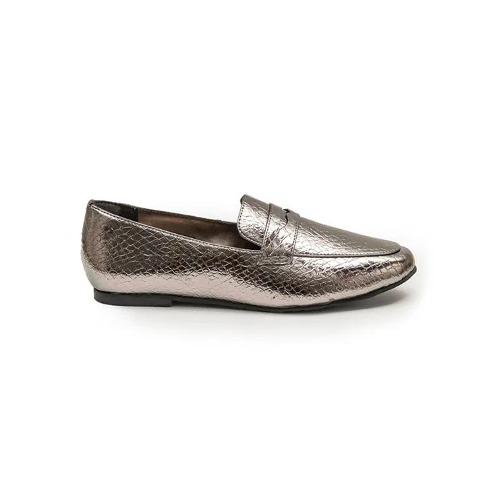 Metallic Flat Moccasin BWR 058