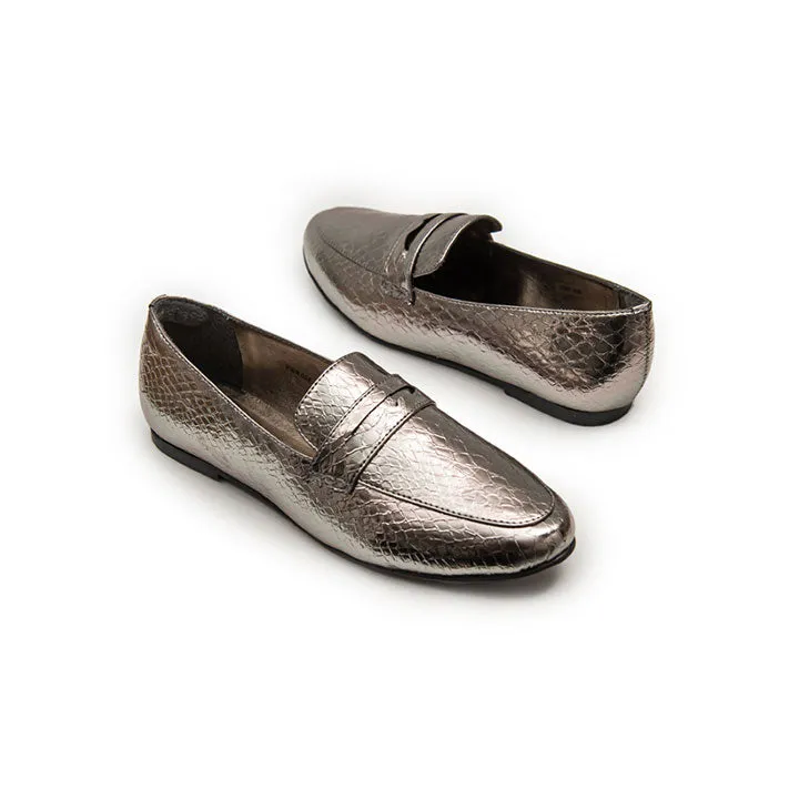 Metallic Flat Moccasin BWR 058