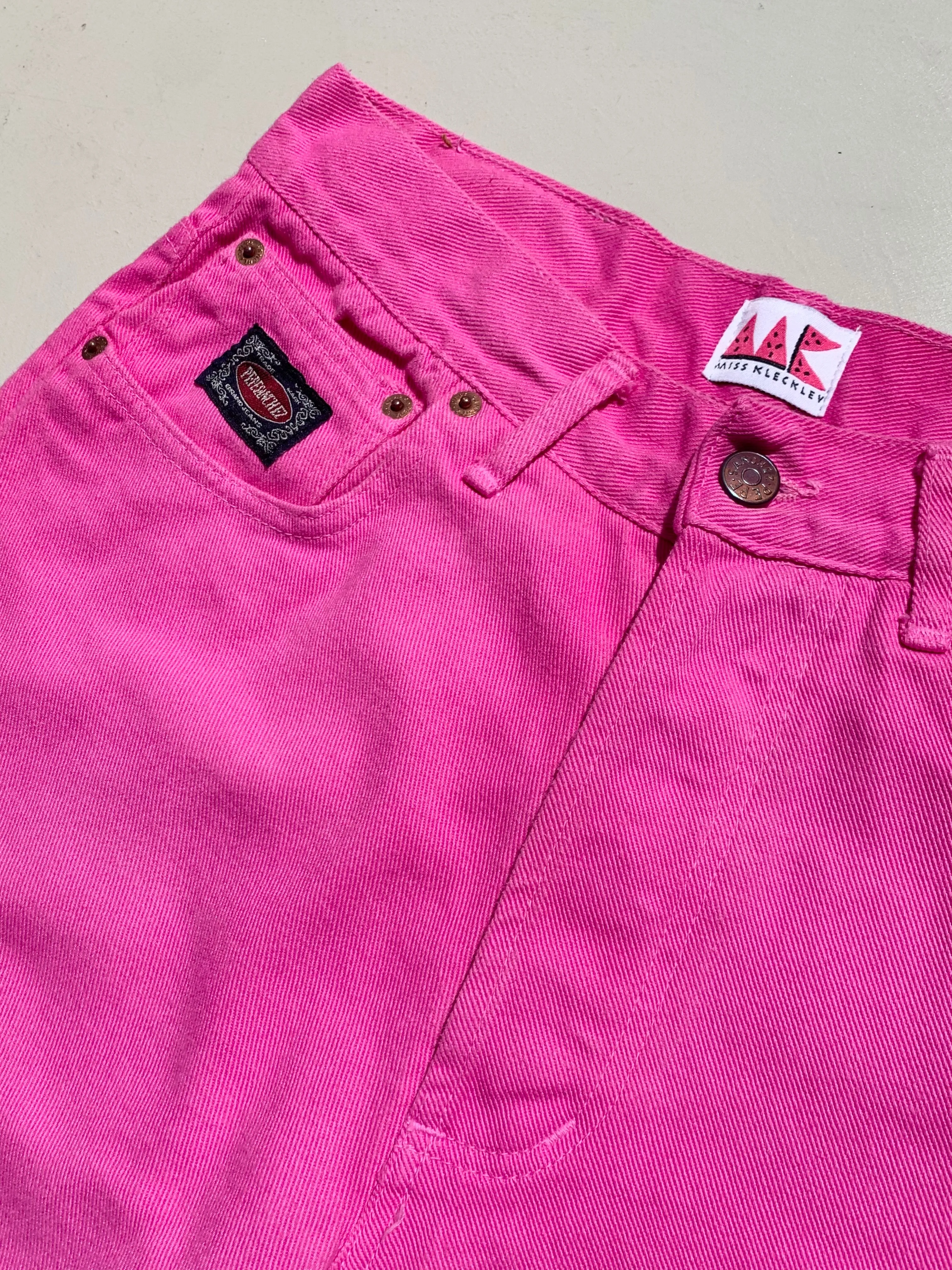 MK VINTAGE PINK DENIM JEANS talla M/L