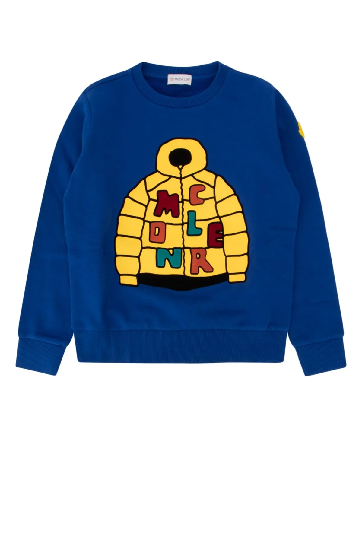 Moncler Enfant Graphic Print Crewneck Sweatshirt