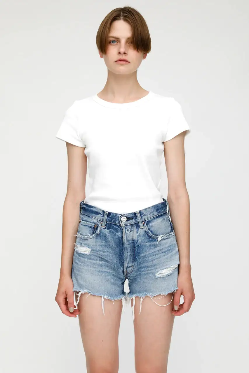 Moussy Vintage PACKARD SHORTS - BLU